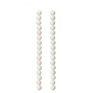 Bead Landing White Shells Beads 8mm Semi Precious Natural